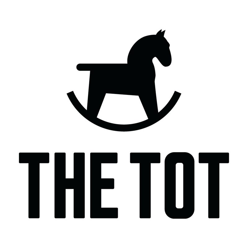 The Tot's rocking horse logo